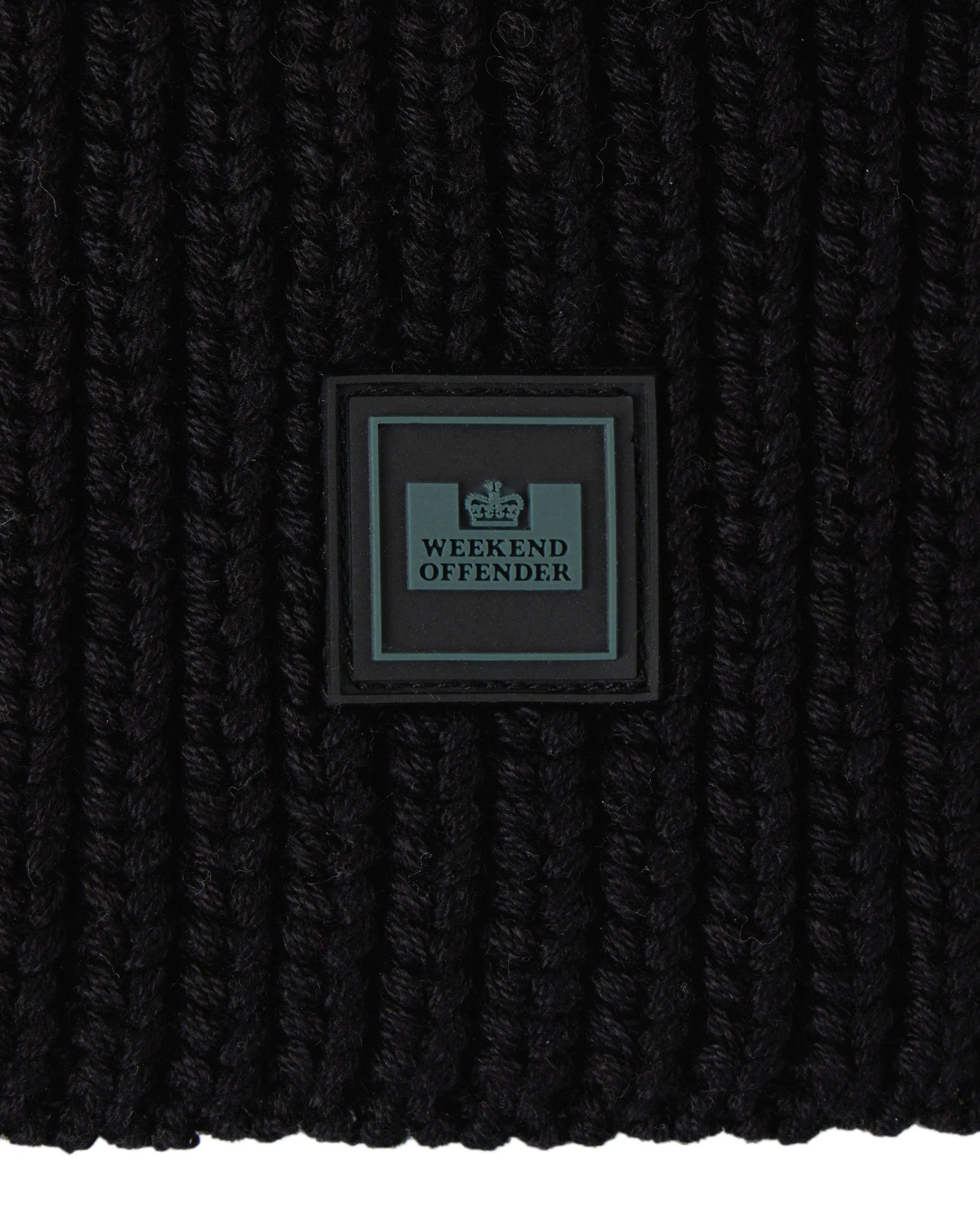 Oden Rib Balaclava Black