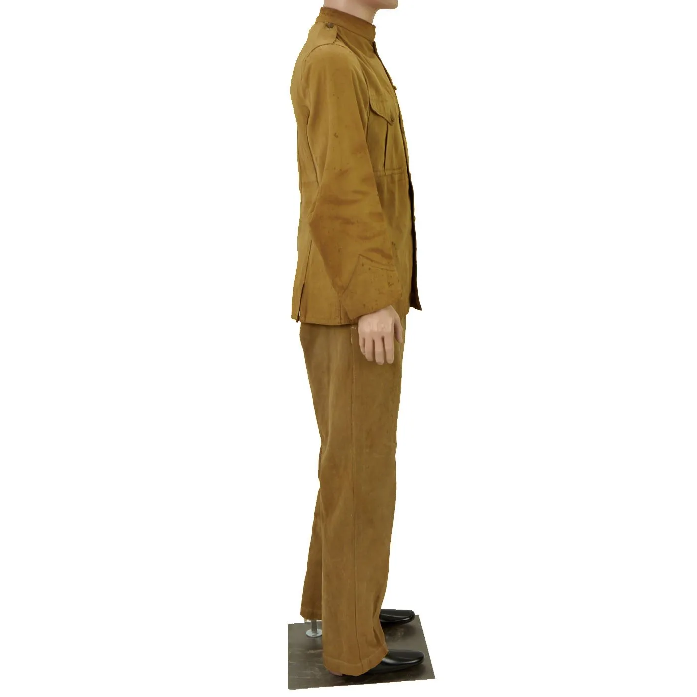 Original U.S. Spanish-American War Marine Corps Model 1898 Khaki Tropical Uniform Set - USMC