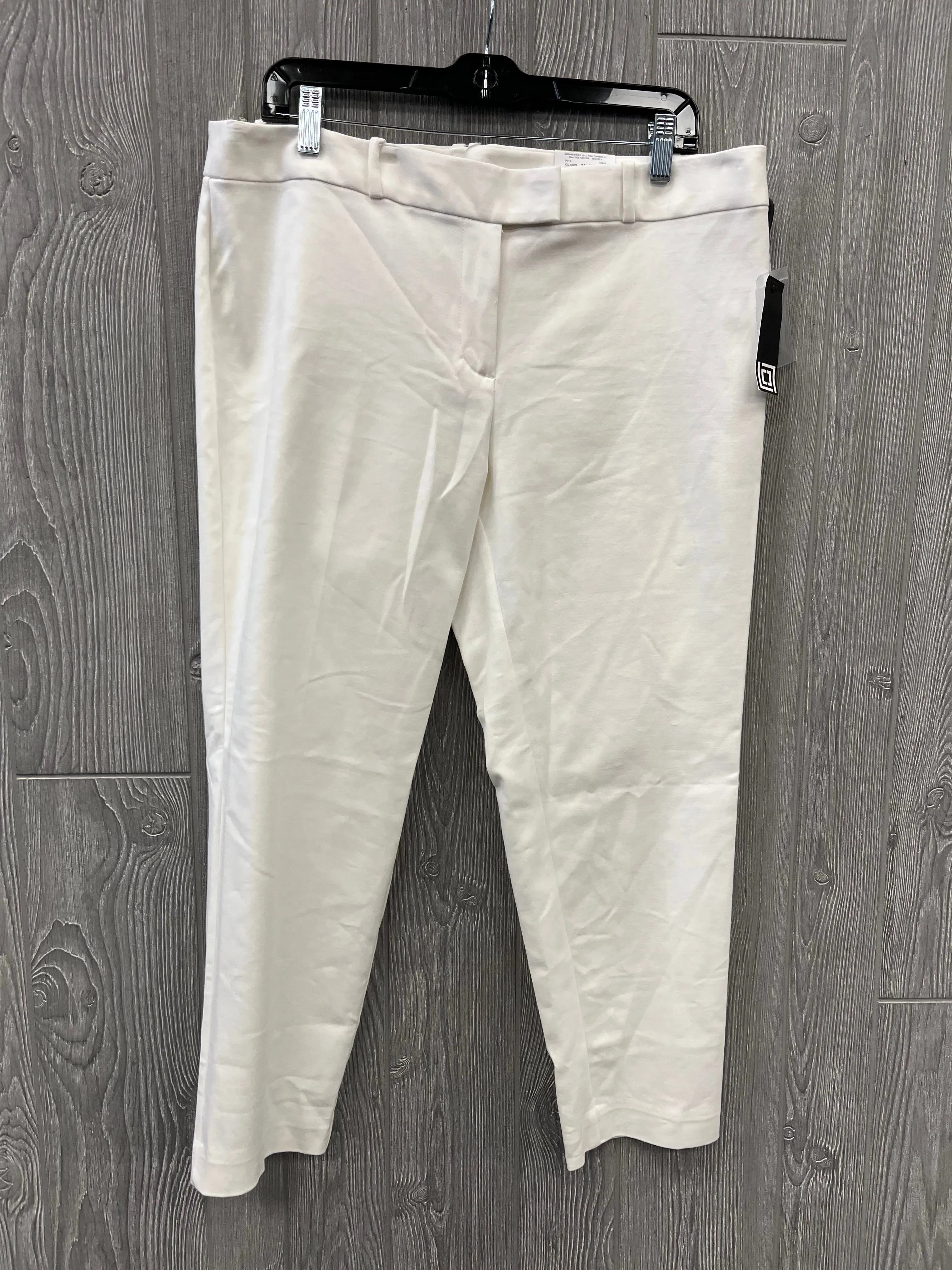 Pants Dress By Liz Claiborne In White, Size: 14