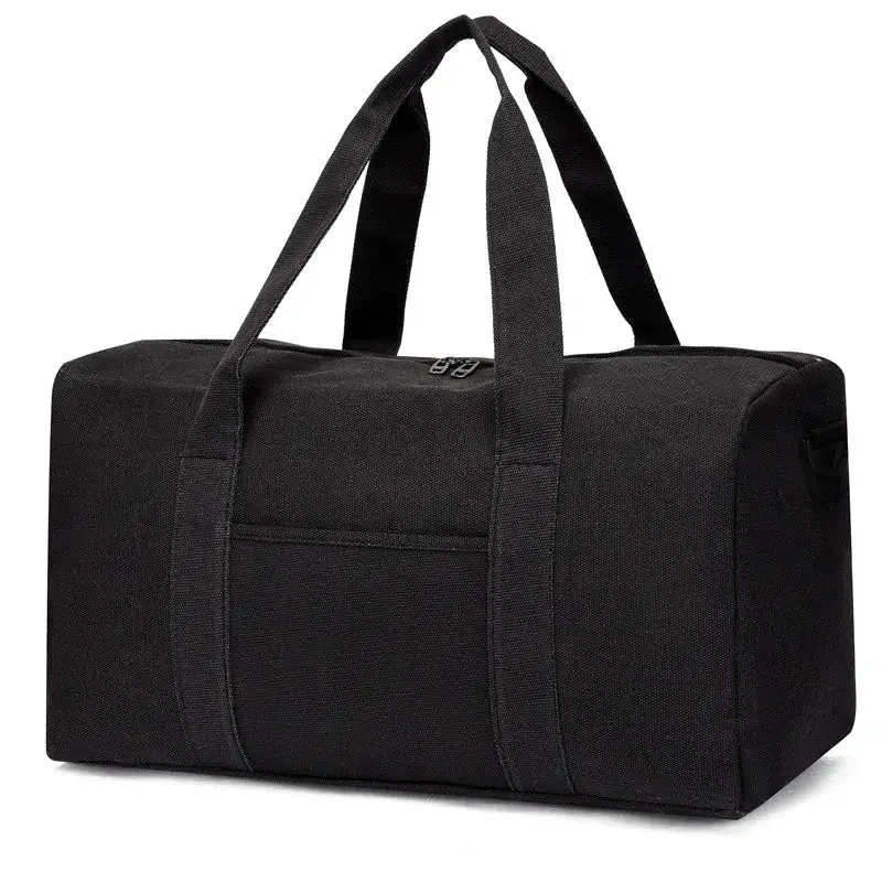 Personalized Large Capacity Canvas Travel Duffle Bag