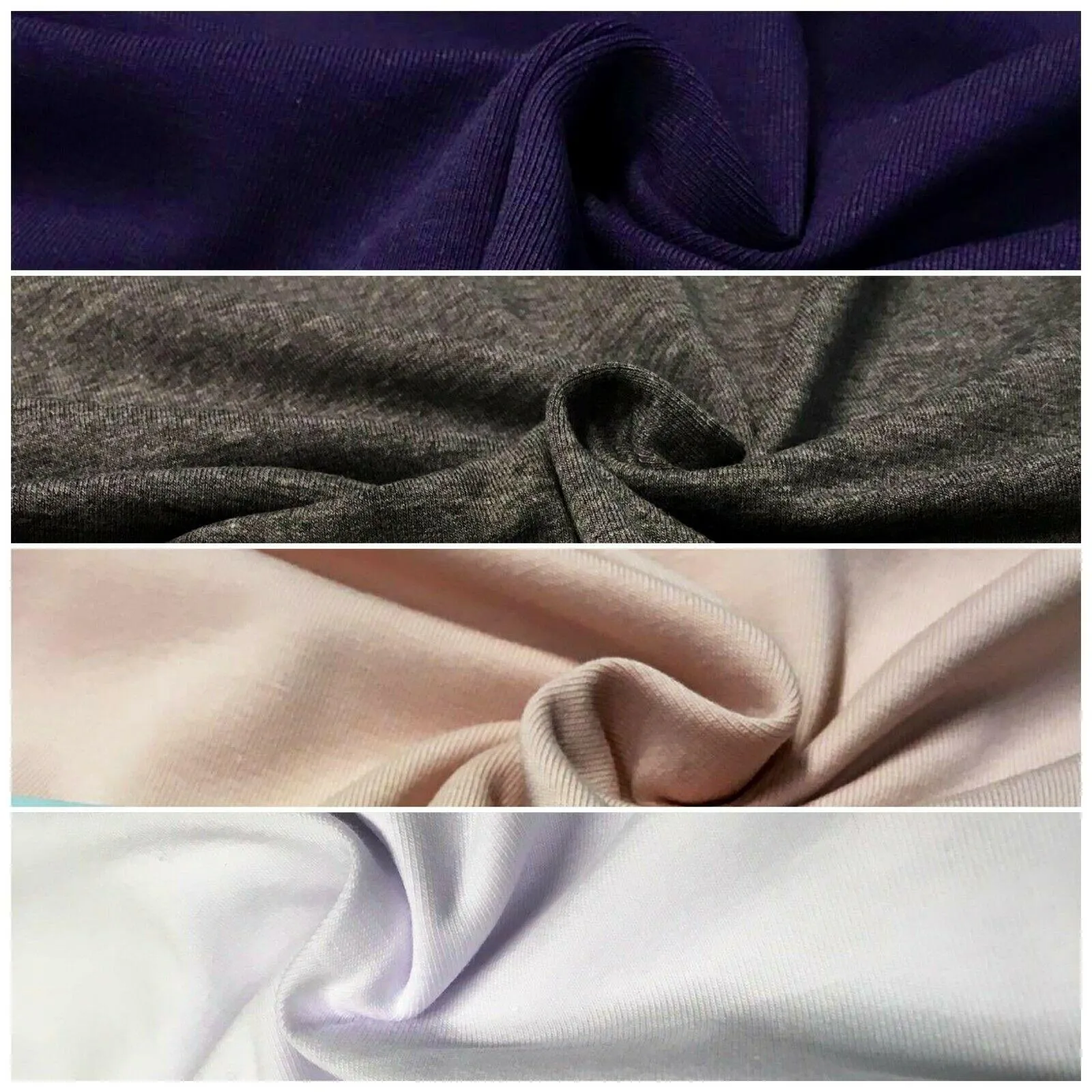 Plain Cotton Spandex knit Jersey Dress Fabric 150cm Wide MD1051 Mtex