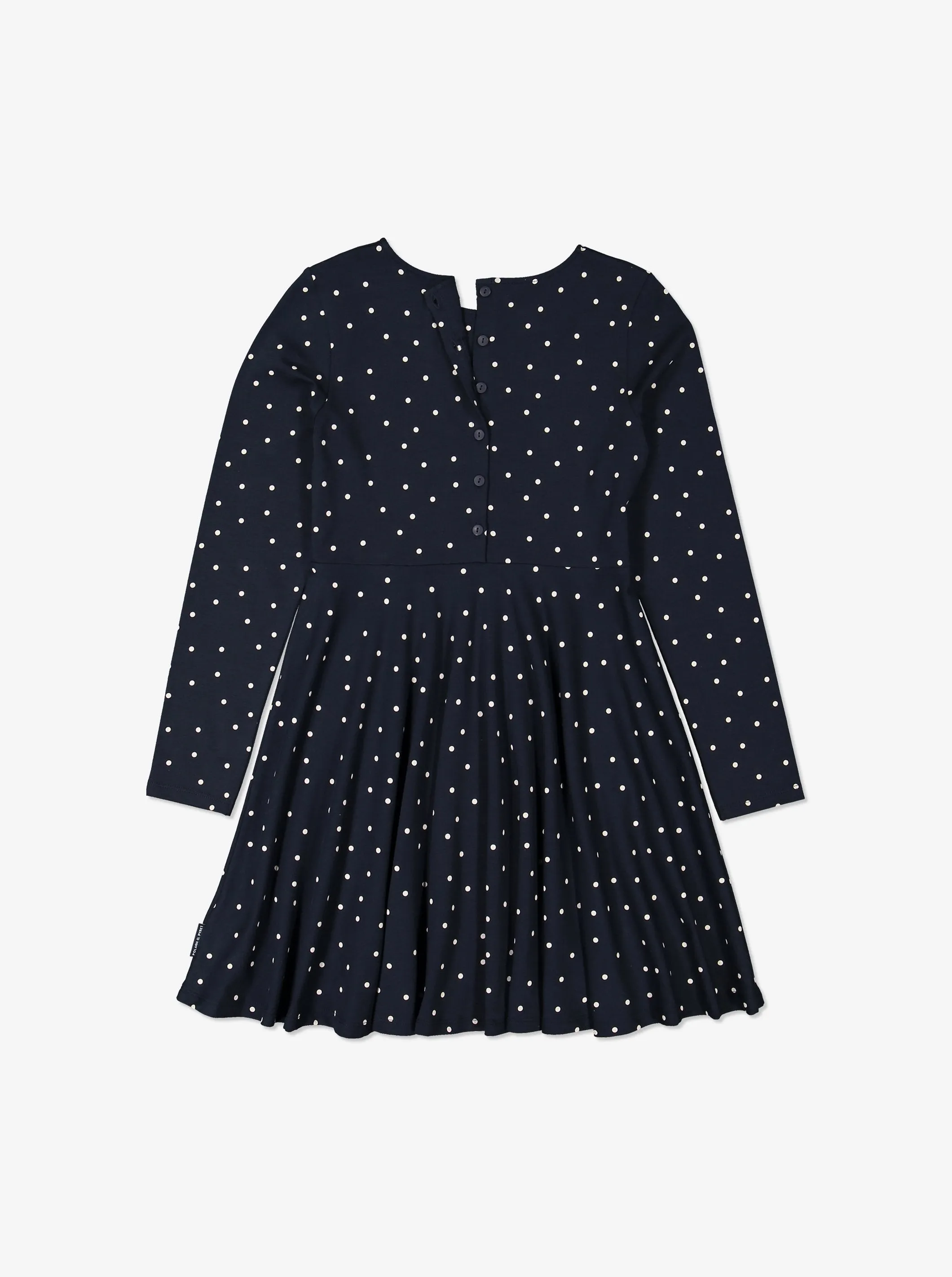 Polka Dot Print Kids Dress