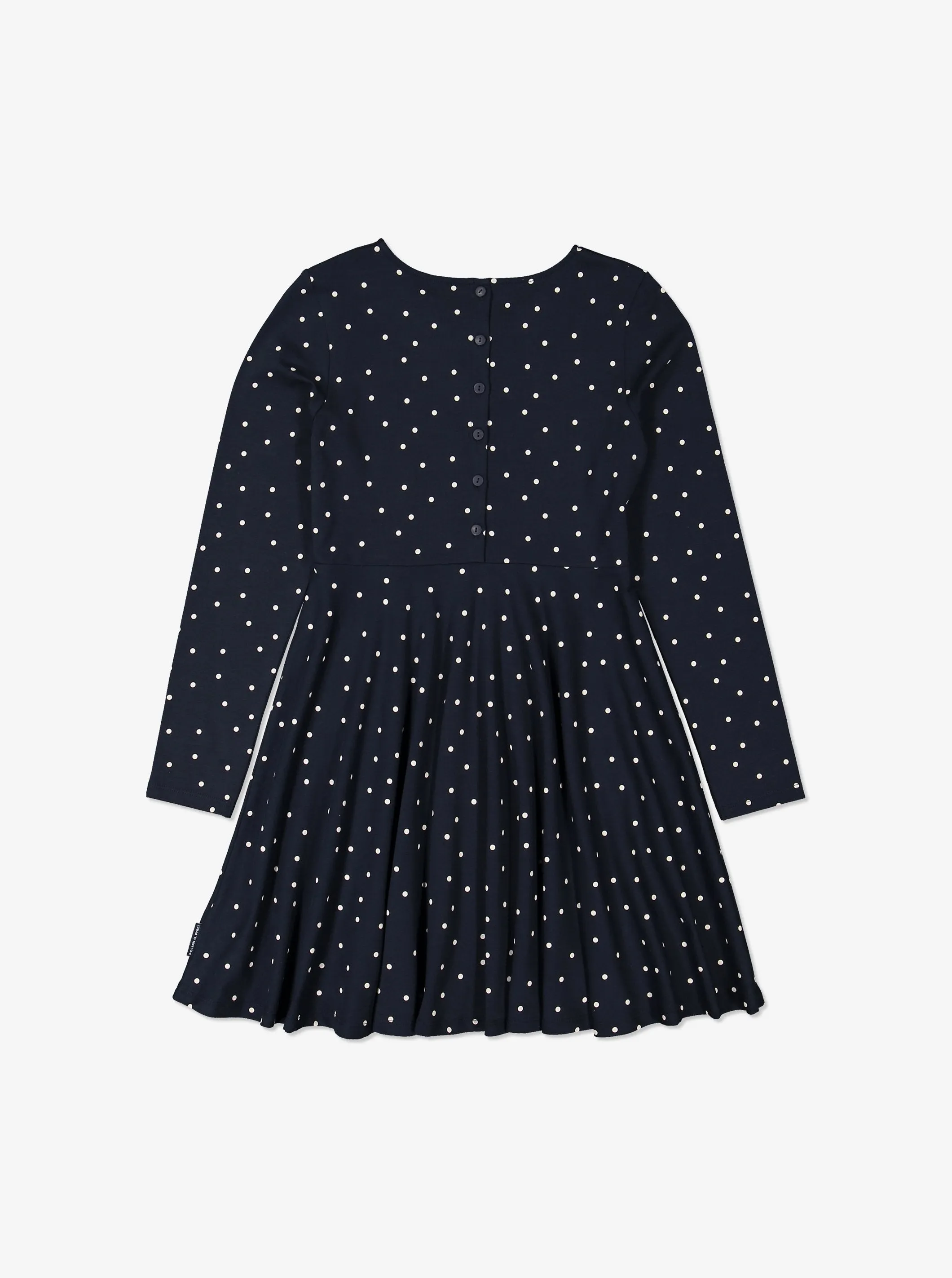 Polka Dot Print Kids Dress