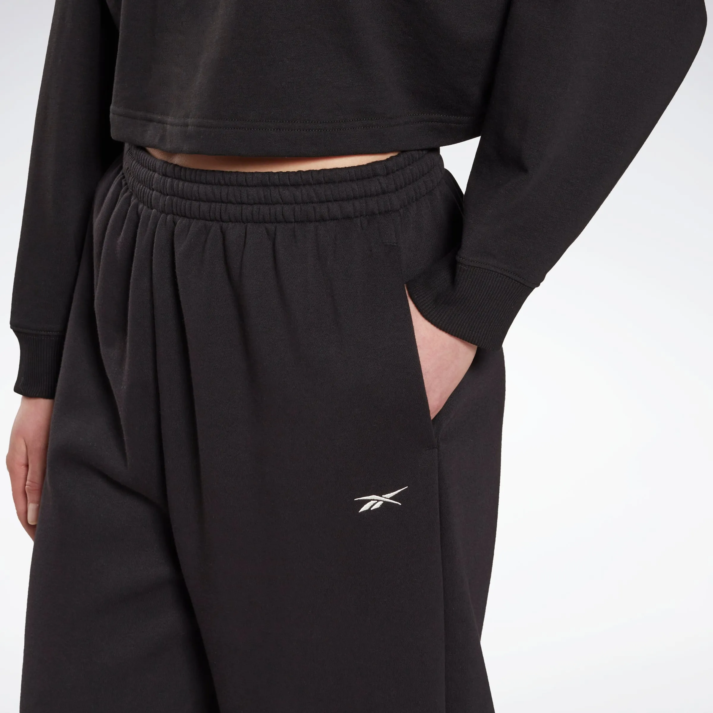 Reebok Apparel Women Studio Knit Joggers Black