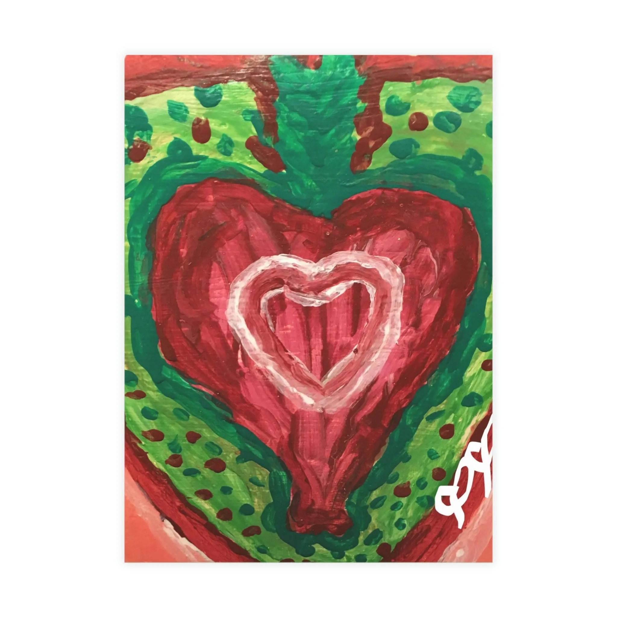 SACRED HEART OF THE SEED OF LIFE DAY CARDS (Greeting Card Bundles (10, 30, 50 pcs))