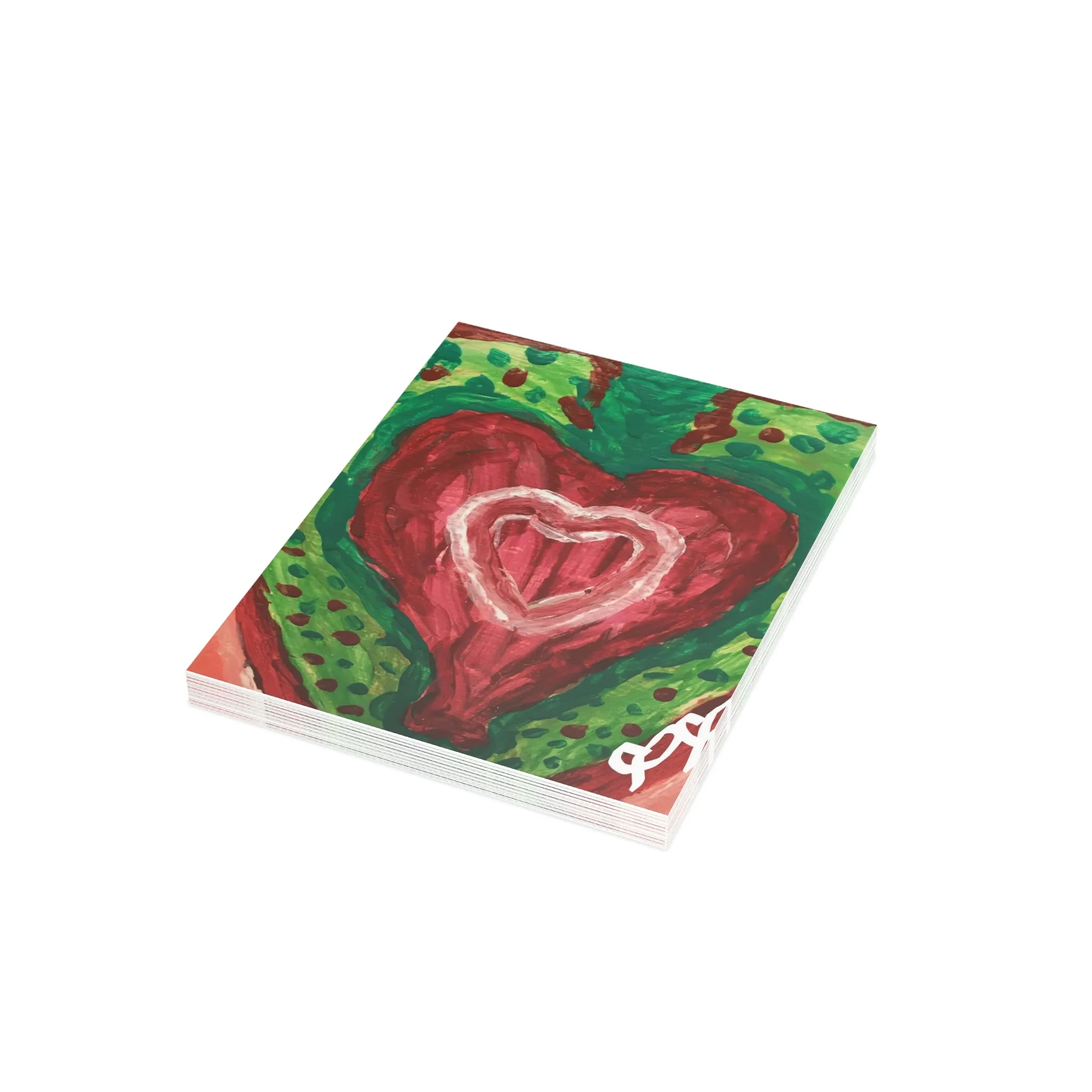 SACRED HEART OF THE SEED OF LIFE DAY CARDS (Greeting Card Bundles (10, 30, 50 pcs))