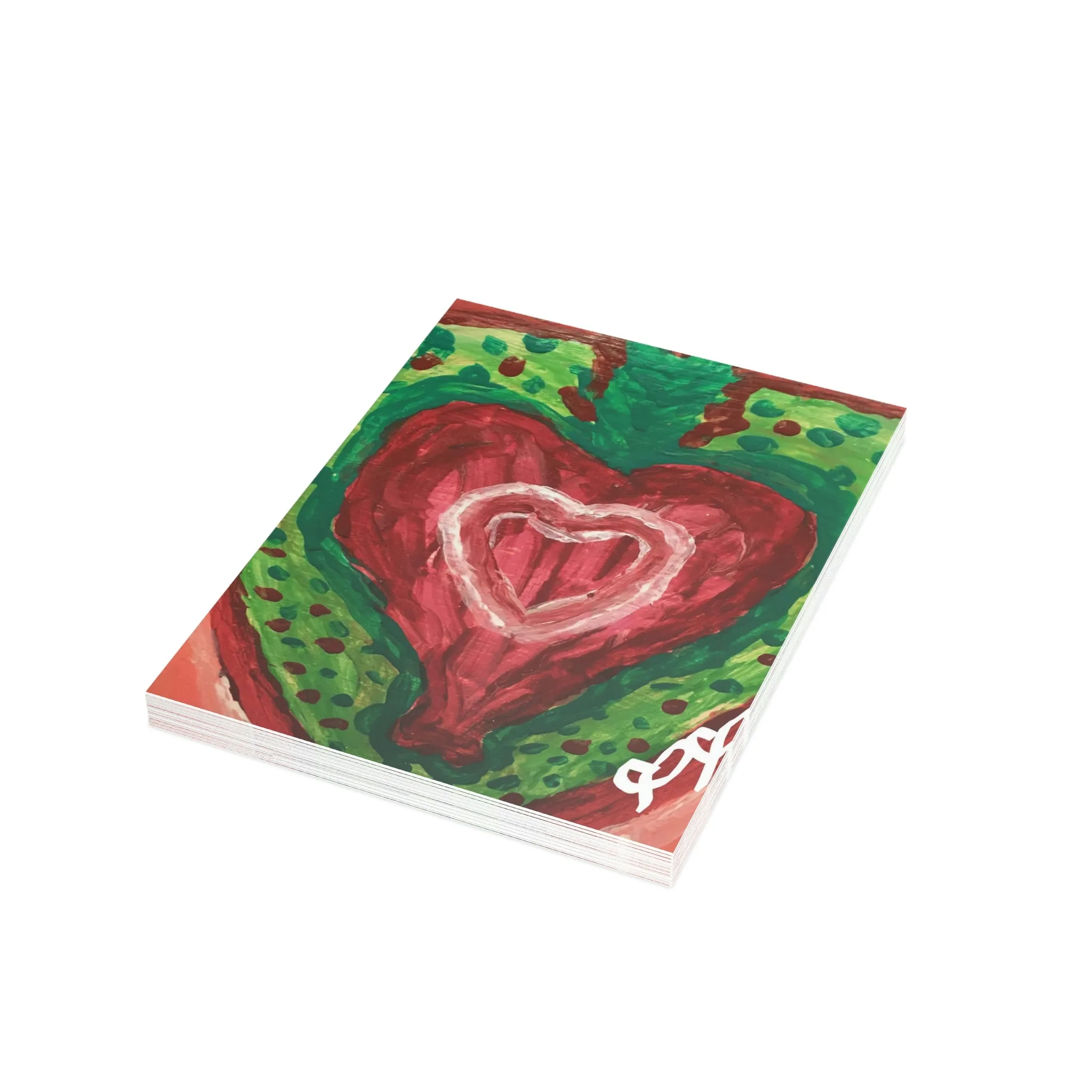 SACRED HEART OF THE SEED OF LIFE DAY CARDS (Greeting Card Bundles (10, 30, 50 pcs))