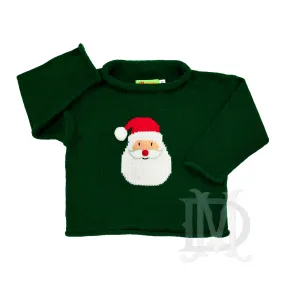 Santa Rollneck Christmas Sweater