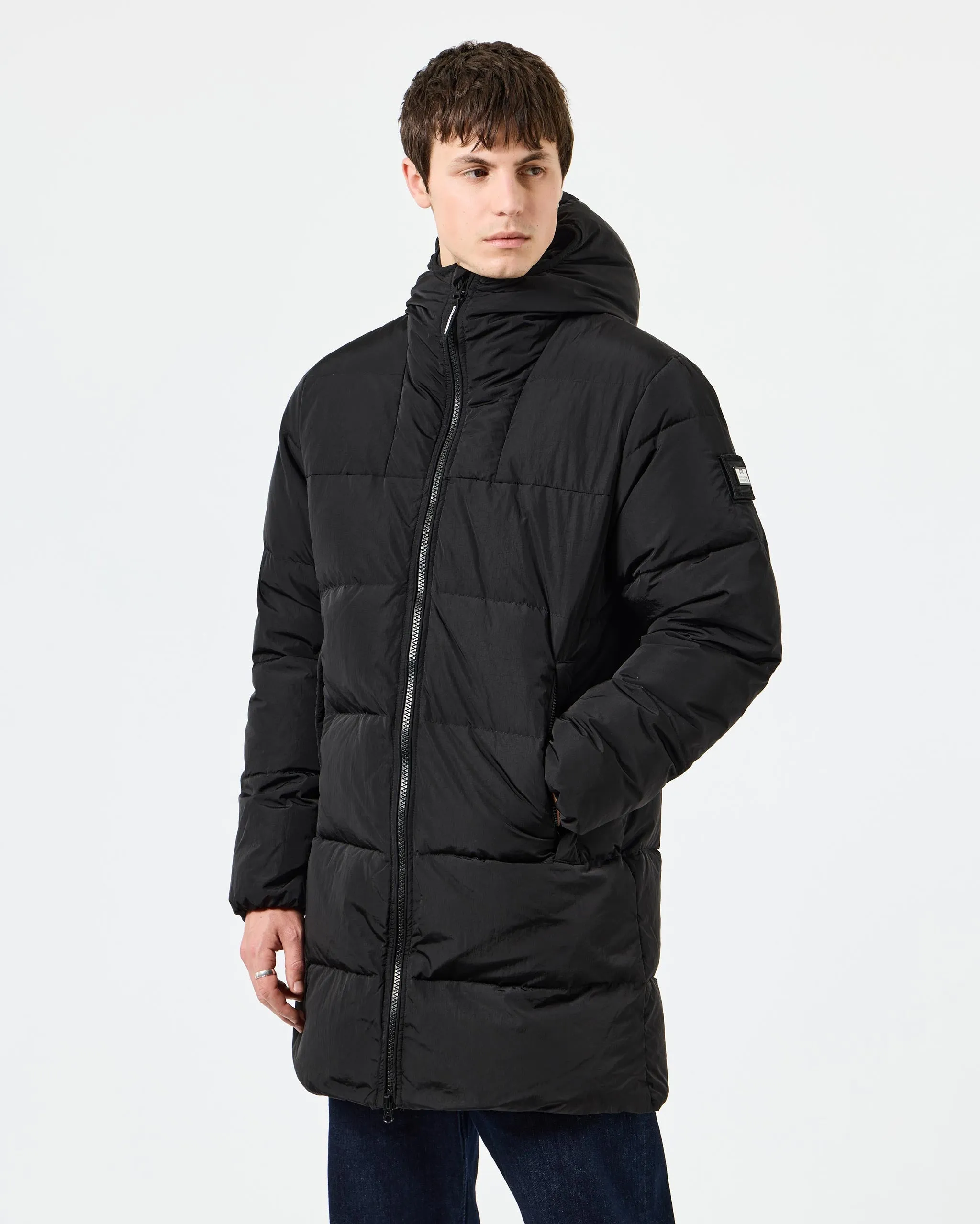 Sapporo Longline Down Jacket Black