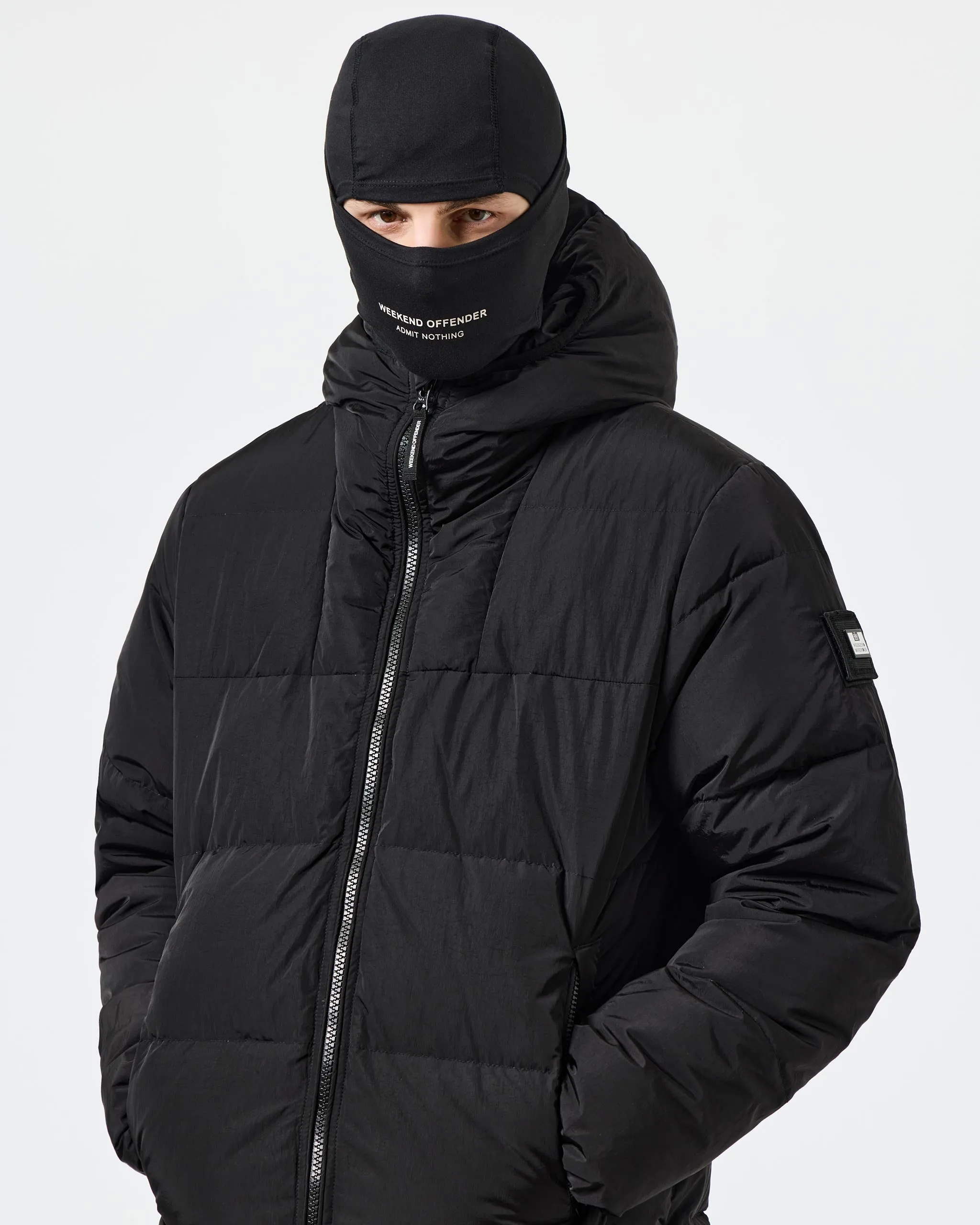 Sapporo Longline Down Jacket Black