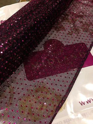 Sequin 3mm fabric sparkly shiny american knit 100cm Clothing M66 Mtex