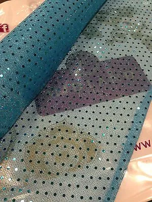 Sequin 3mm fabric sparkly shiny american knit 100cm Clothing M66 Mtex