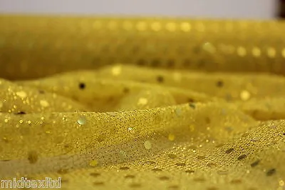 Sequin 3mm fabric sparkly shiny american knit 100cm Clothing M66 Mtex