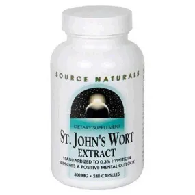 SOURCE NATURALS - St. John's Wort Extract (300 mg) - 240 Capsules