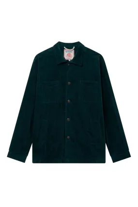 STANLEY Organic Cotton Corduroy Jacket - Marine Green