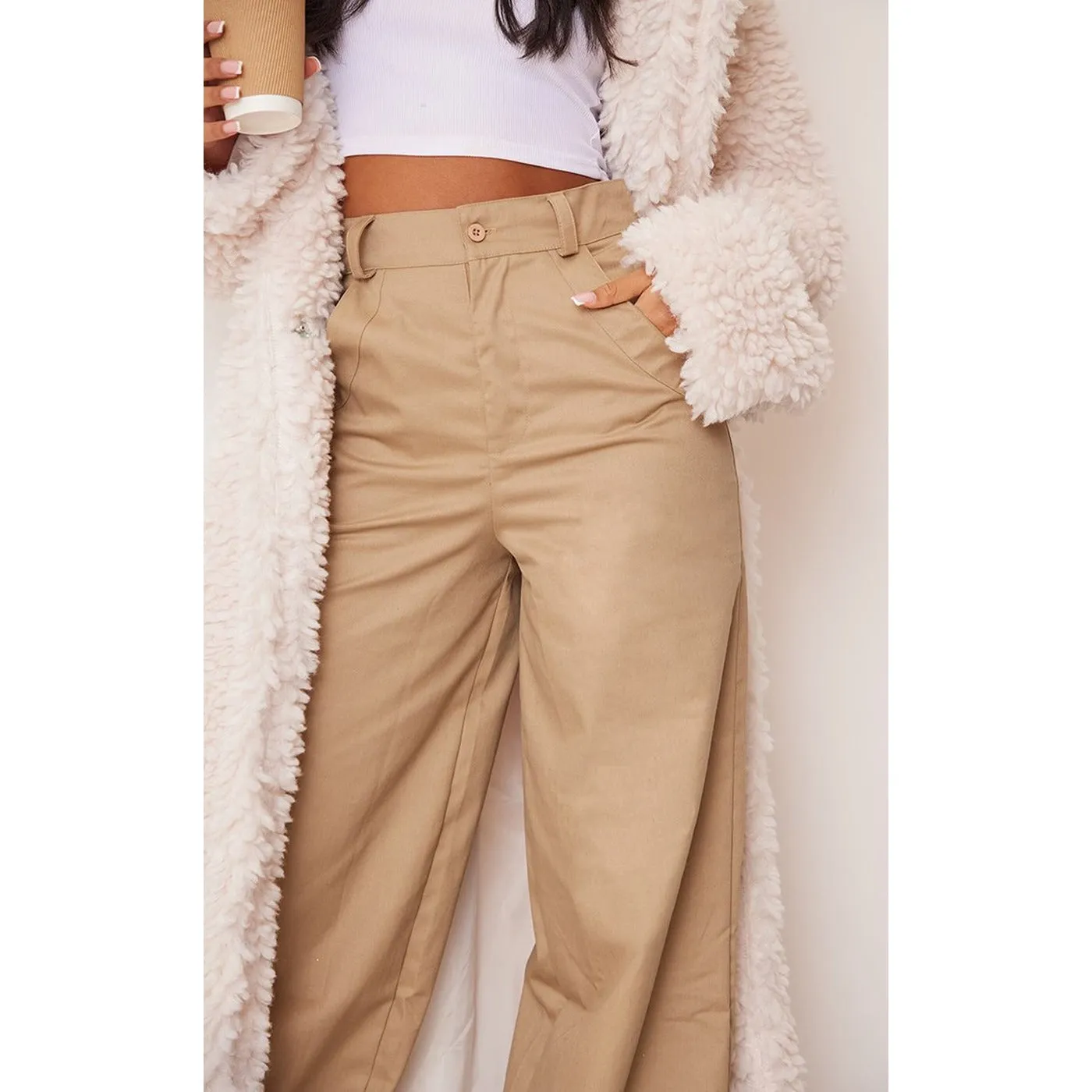 Stone Tailored Extreme Wide Leg Trousers