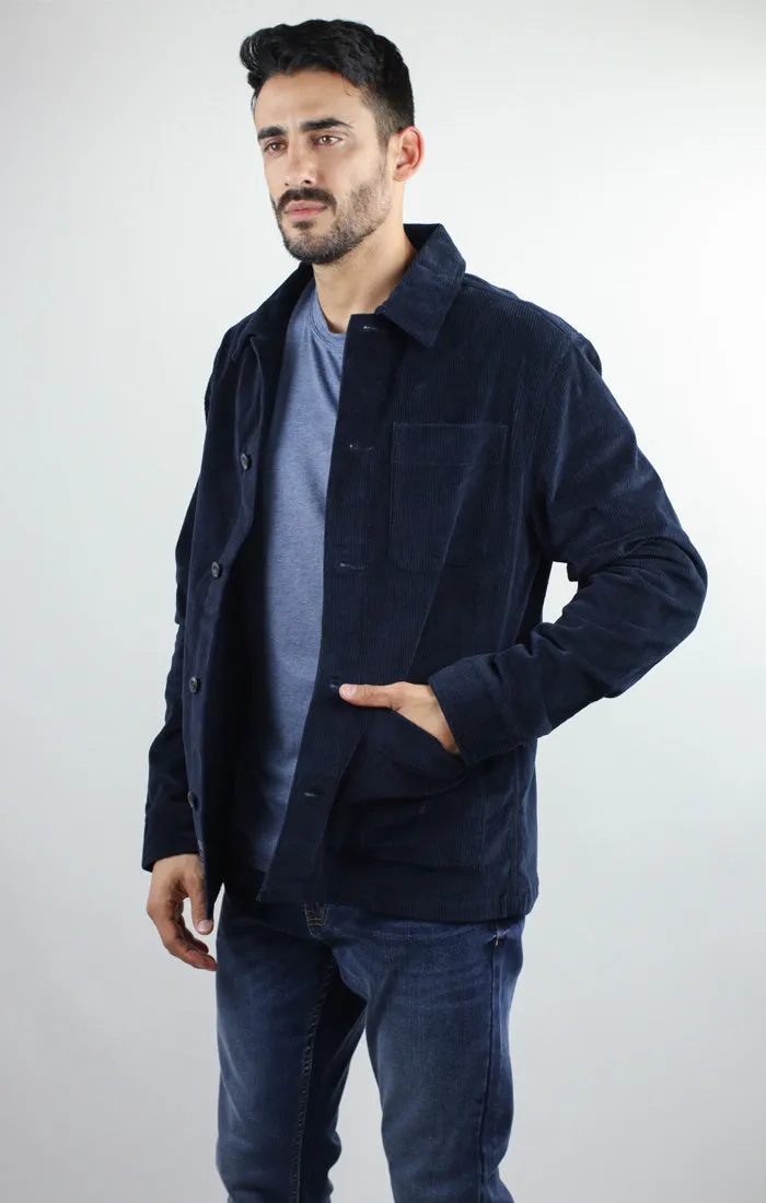 Stretch Corduroy Chore Coat