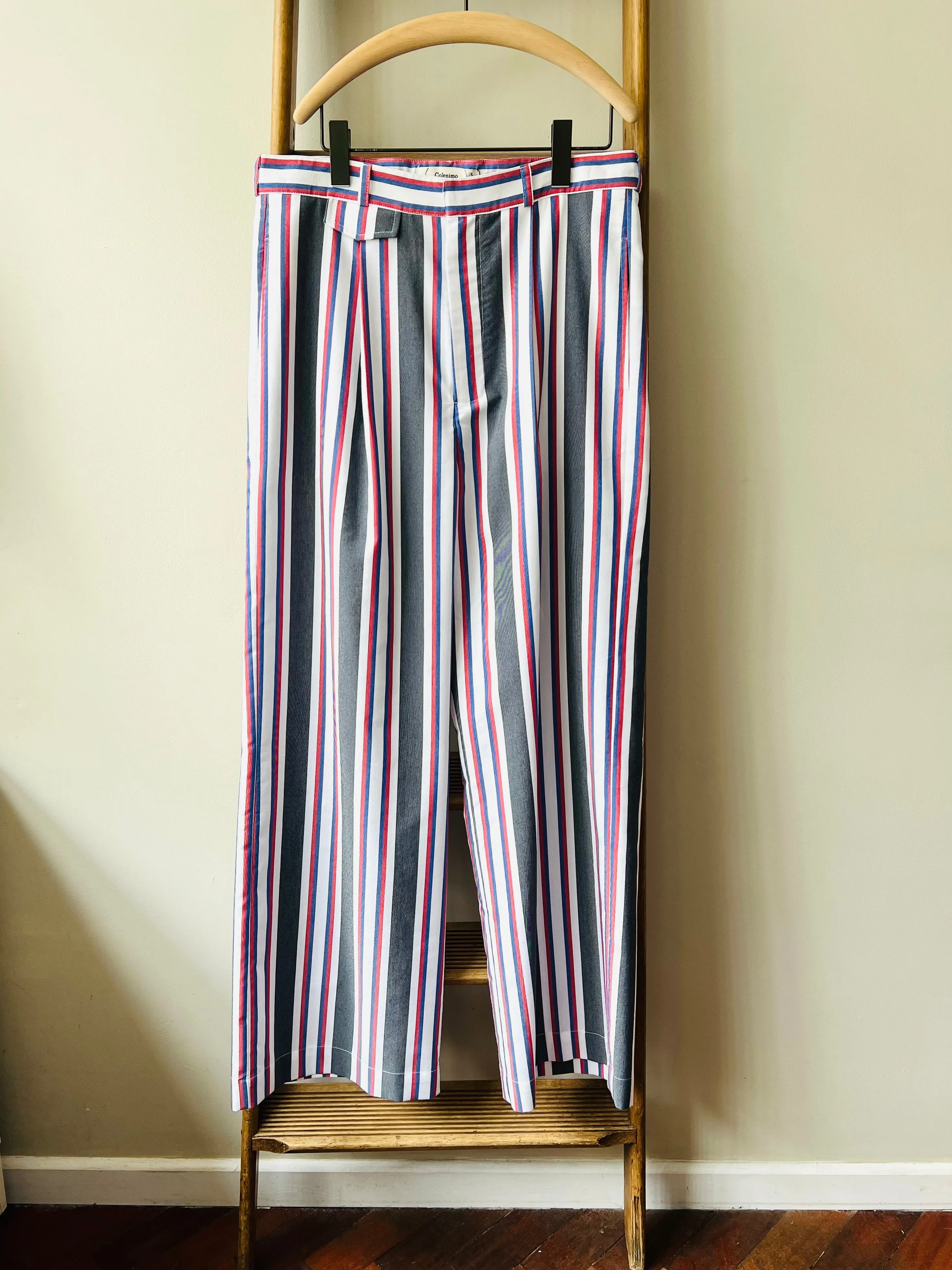 Stripe Wide Trouser