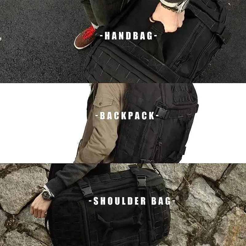 Tactical Duffel Bag - Waterproof, Adjustable Strap