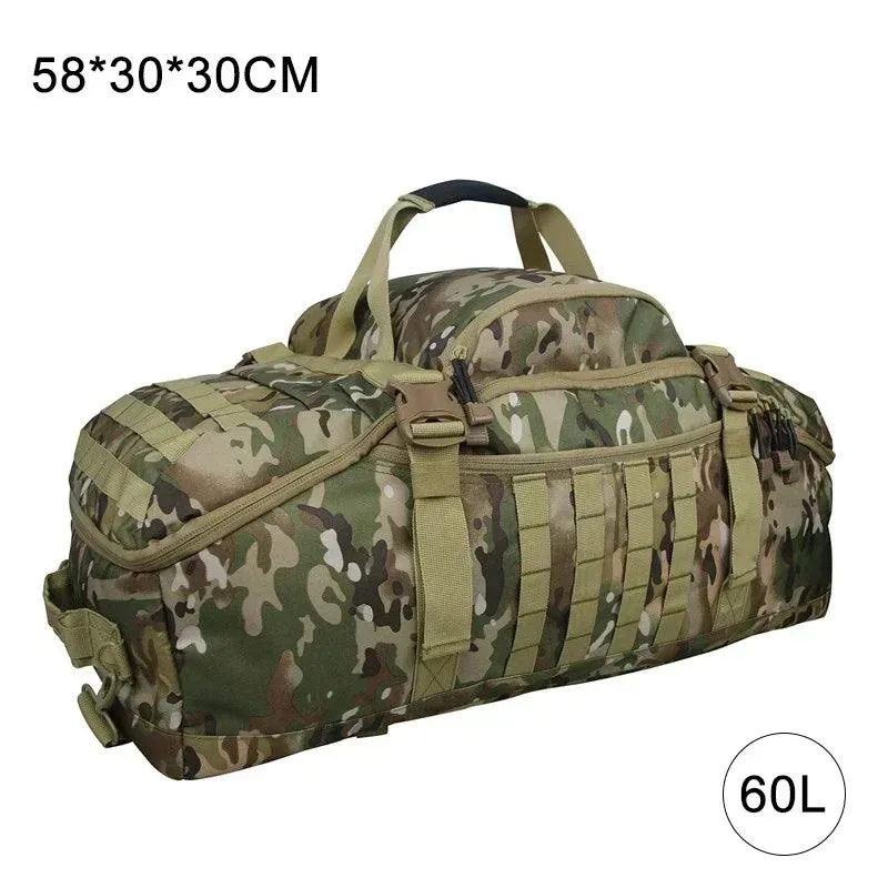 Tactical Duffel Bag - Waterproof, Adjustable Strap