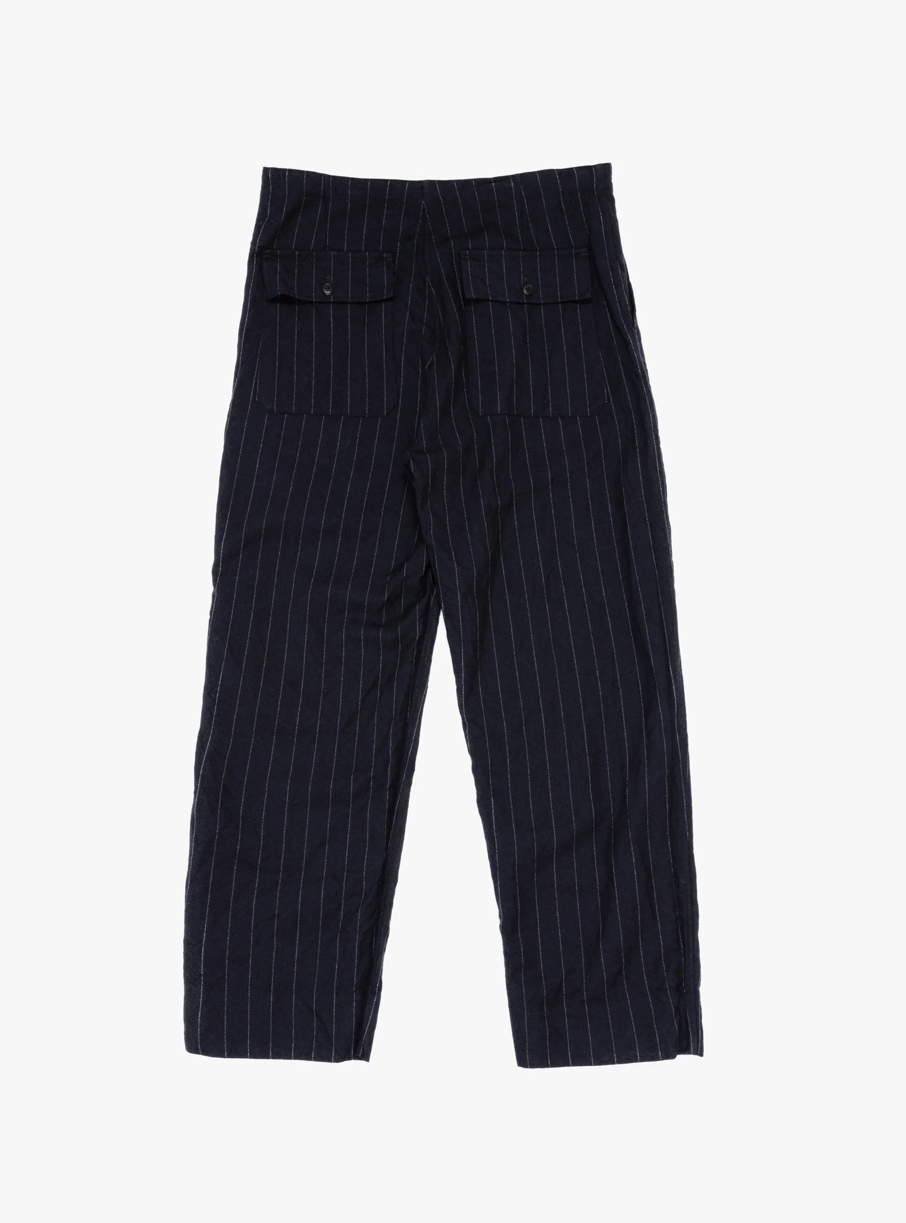 Take Easy Baker Pants Navy Stripe