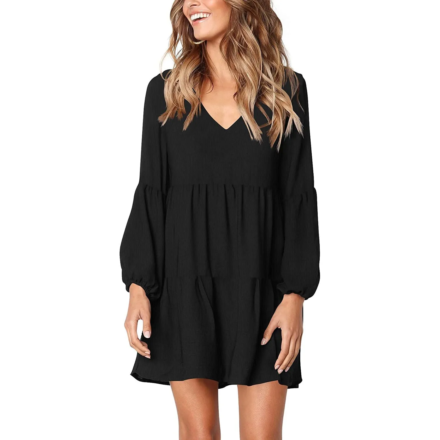 TastyHottie - Women's V Neck Casual Loose Dress