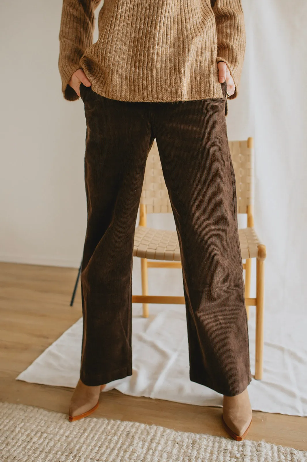 The Clarisse Corduroy Pants by Part Two - Hot Fudge