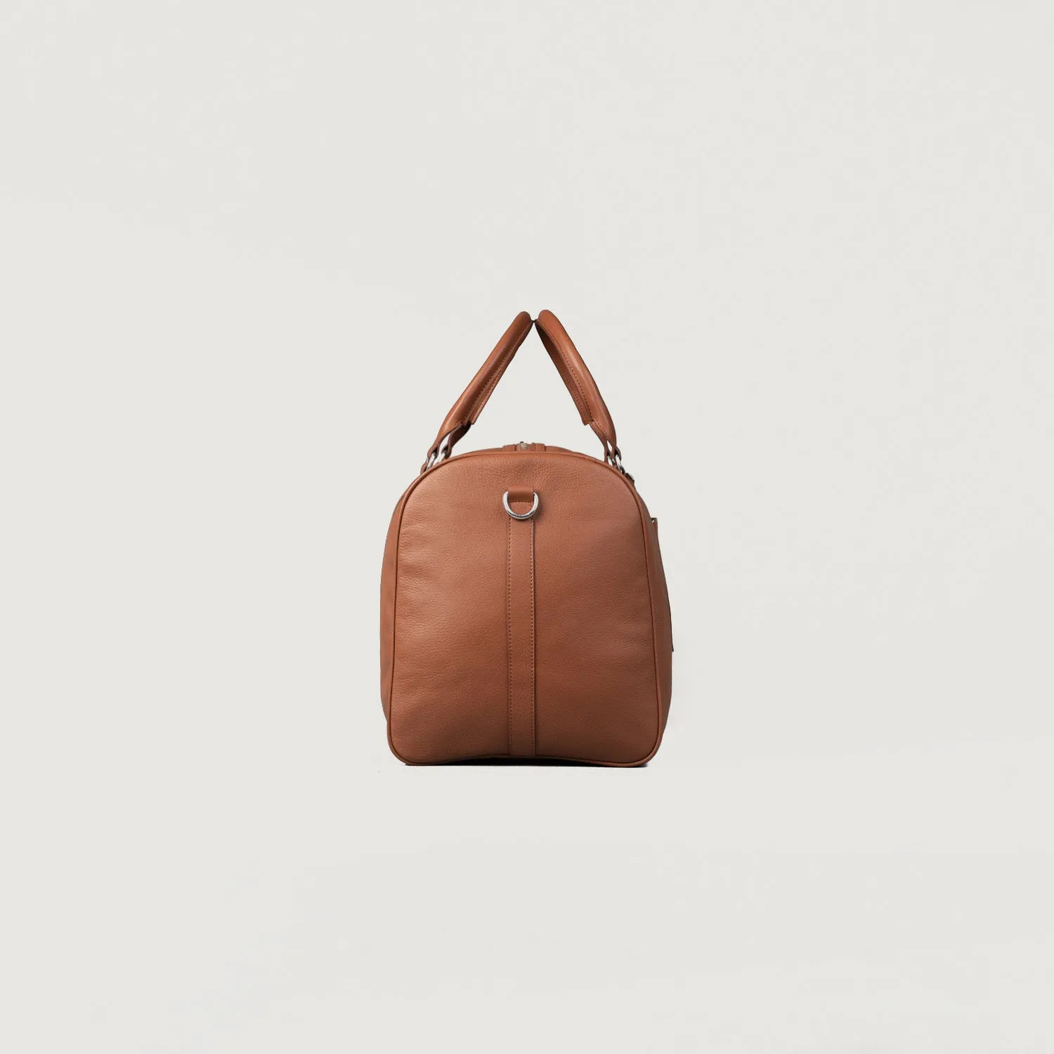 The Darrio Brown Leather Duffle Bag