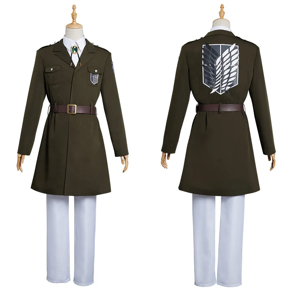 The Final Season Survey Corps Uniform Cosplay Costume Outfits Halloween Carnival Suit