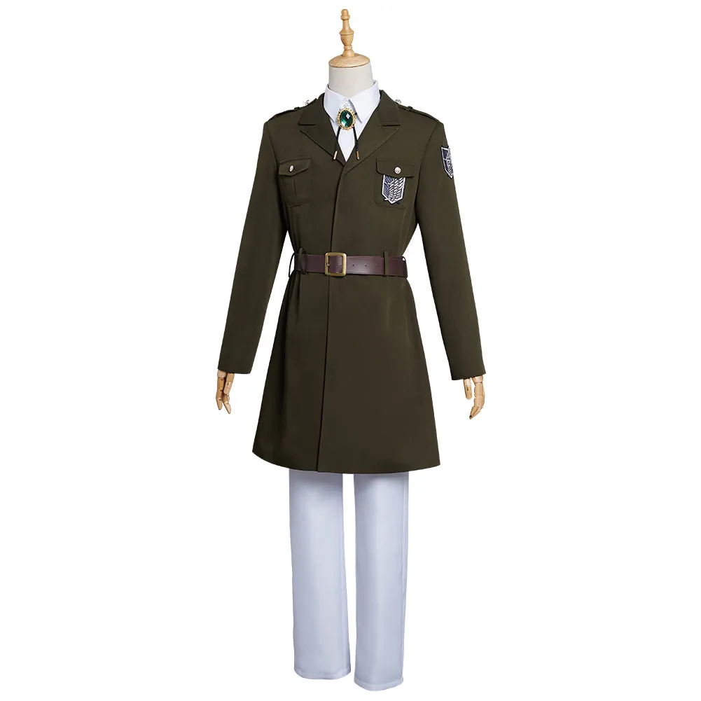 The Final Season Survey Corps Uniform Cosplay Costume Outfits Halloween Carnival Suit