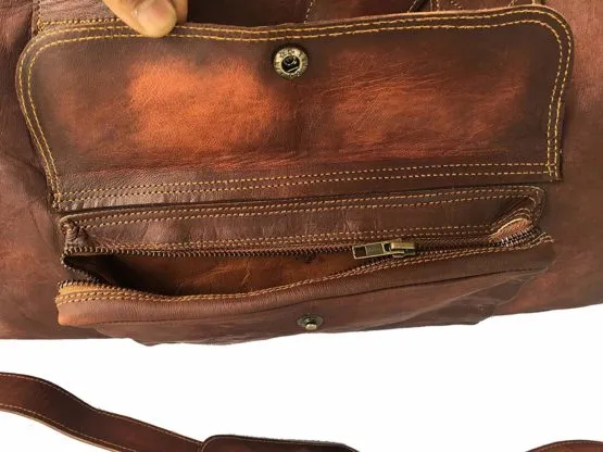 Timeless Brown Leather Bag