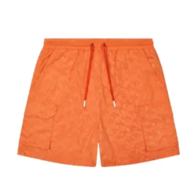 Trapstar Monogram Shorts Orange