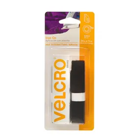 Velcro Brand Iron on Tape 1.9 cm X 60.9 cm  Black