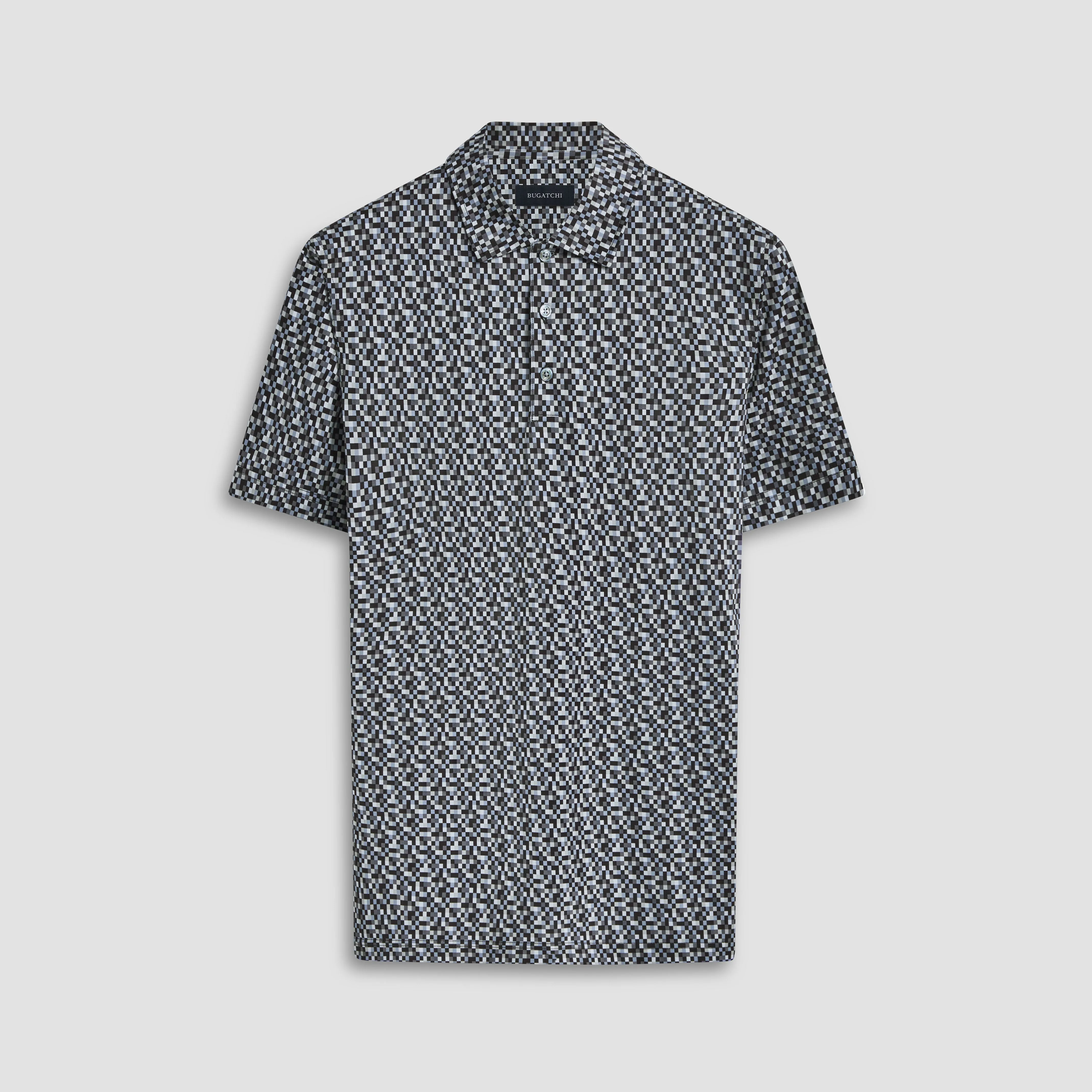 Victor Pixel Check OoohCotton Polo