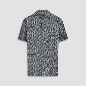 Victor Pixel Check OoohCotton Polo