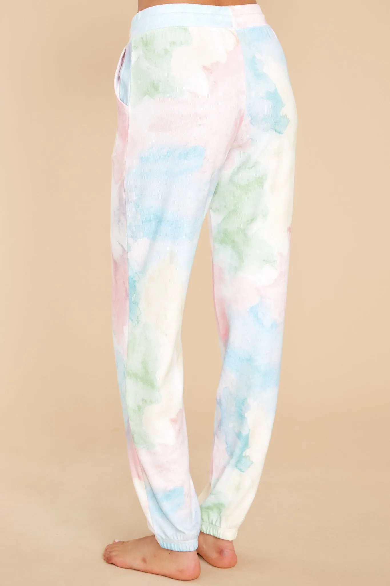 Watercolor Expressions Multi Banded Pants