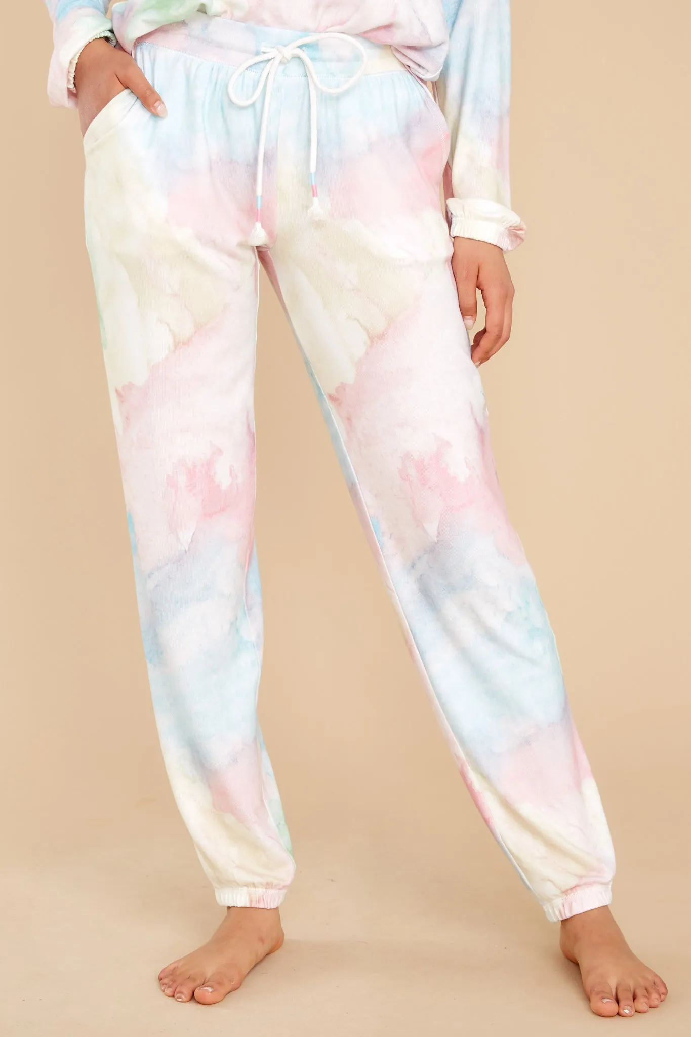 Watercolor Expressions Multi Banded Pants