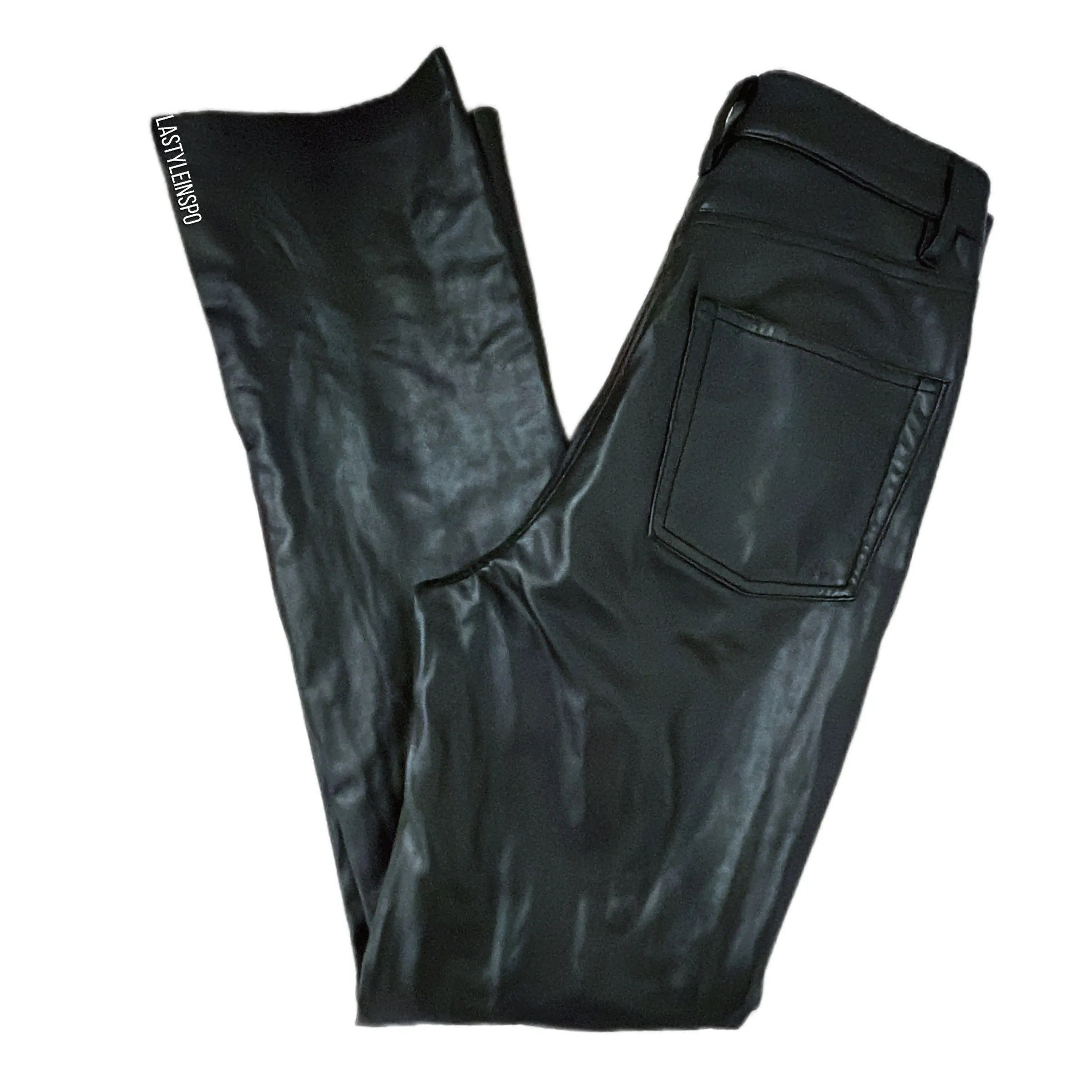 Wilfred Free Vegan Leather Pants Black Size 2