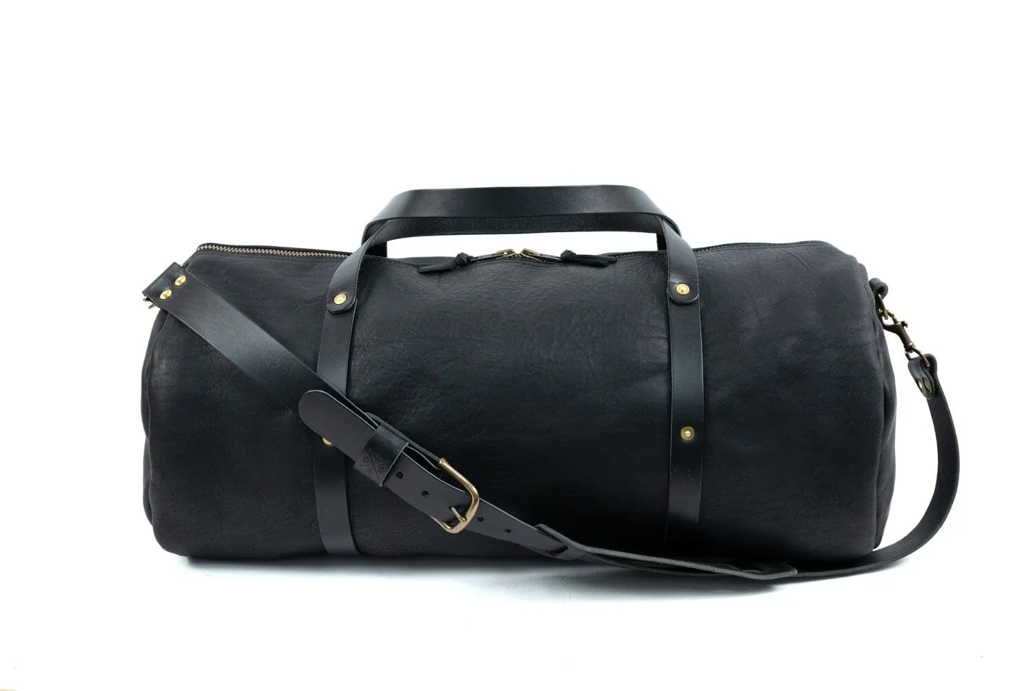 WILLIAM LEATHER DUFFLE BAG