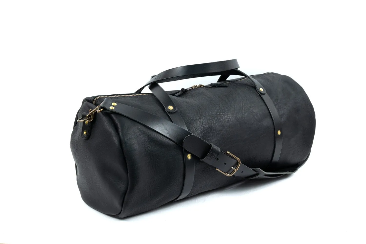 WILLIAM LEATHER DUFFLE BAG