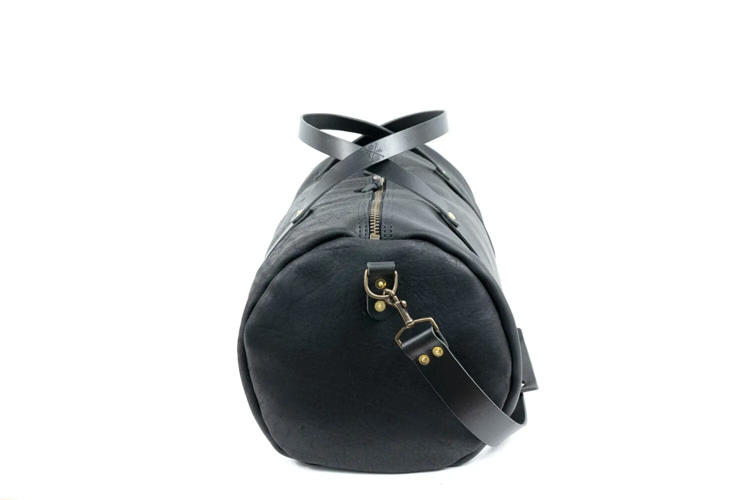 WILLIAM LEATHER DUFFLE BAG