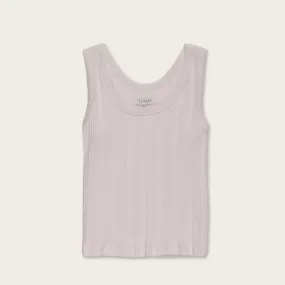 Women's Scoop Neck Ribbed Tank