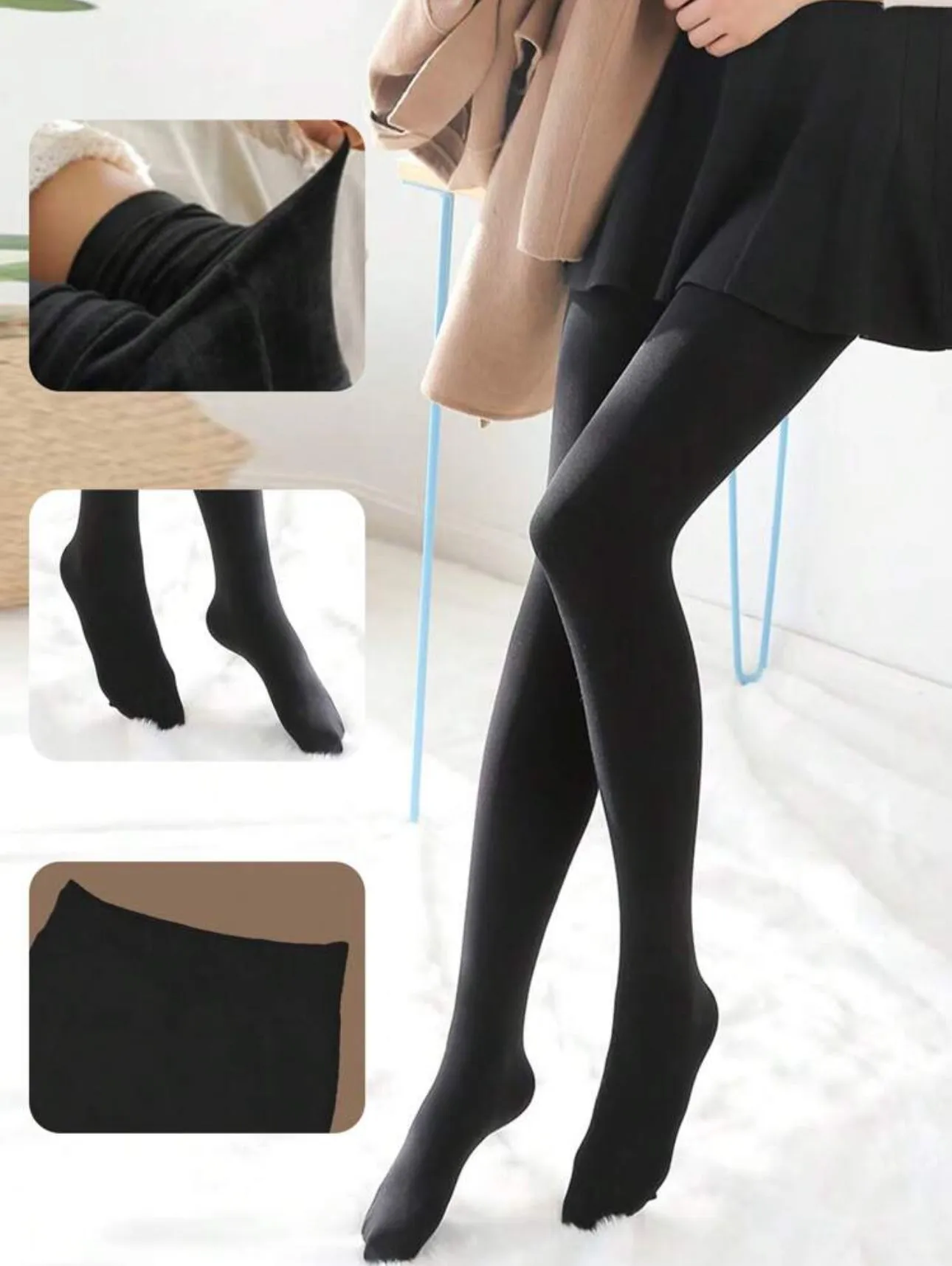 Women's Thermal Winter Footed Tights