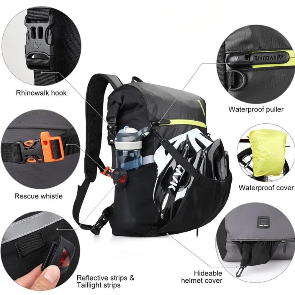 X20601 24L Motorcycle Pannier Bag