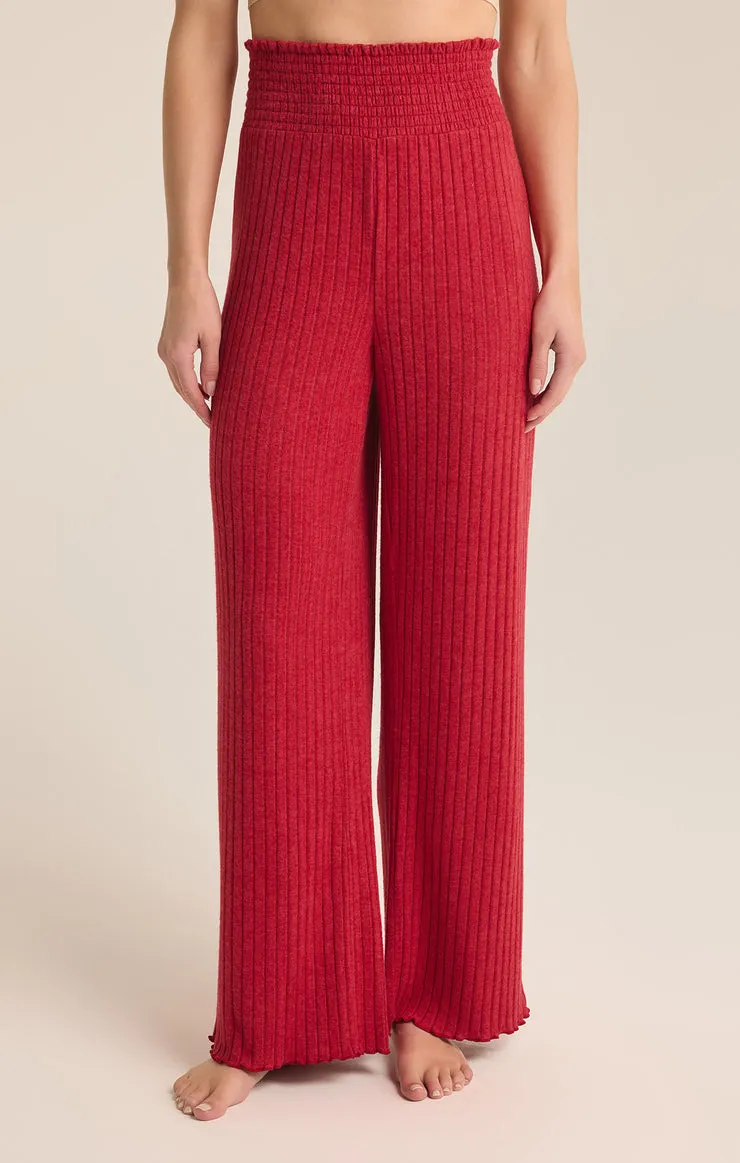 Z SUPPLY Dawn Smocked Rib Pant