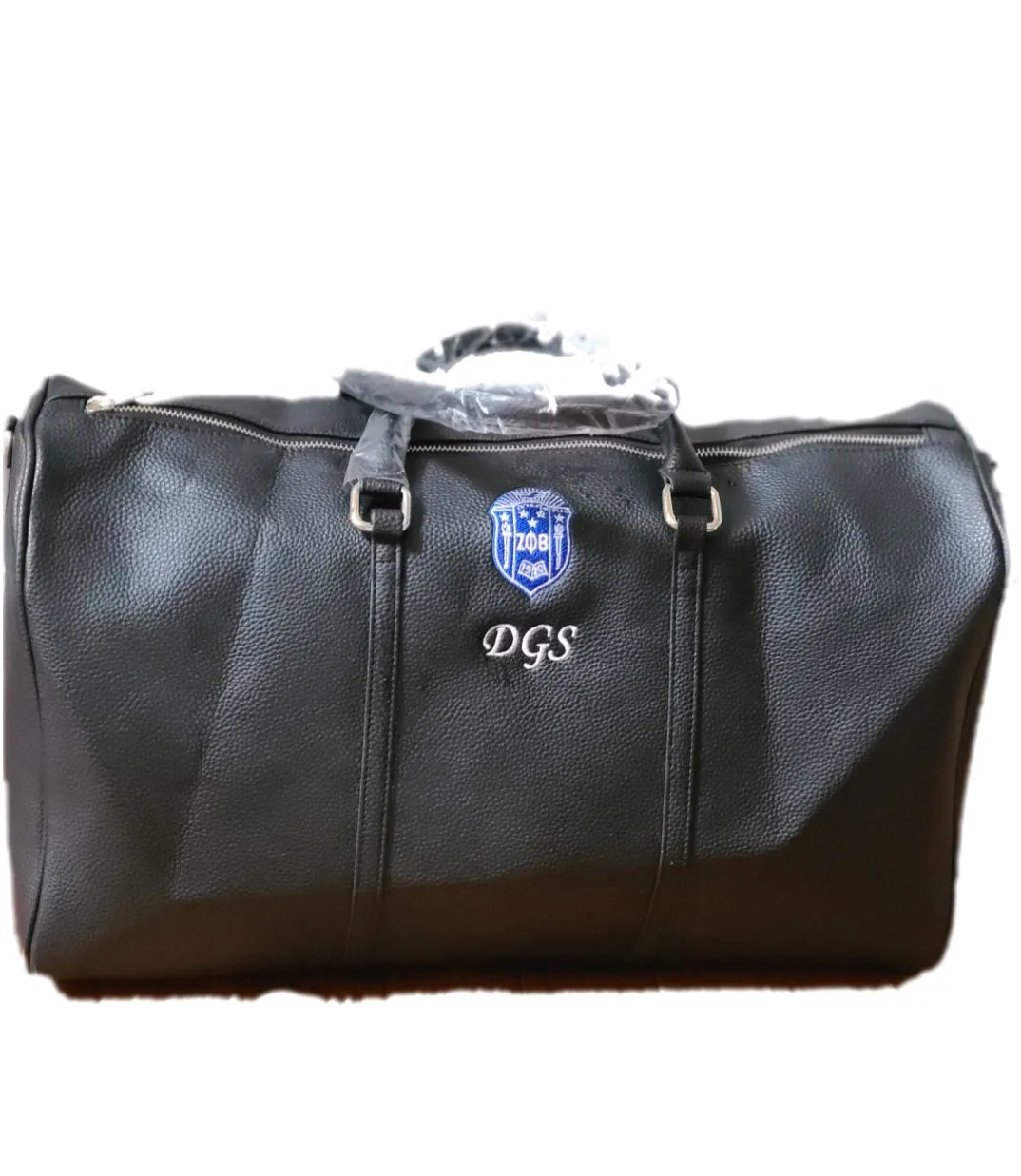 Zeta Phi Beta Large Vegan Weekender Duffle