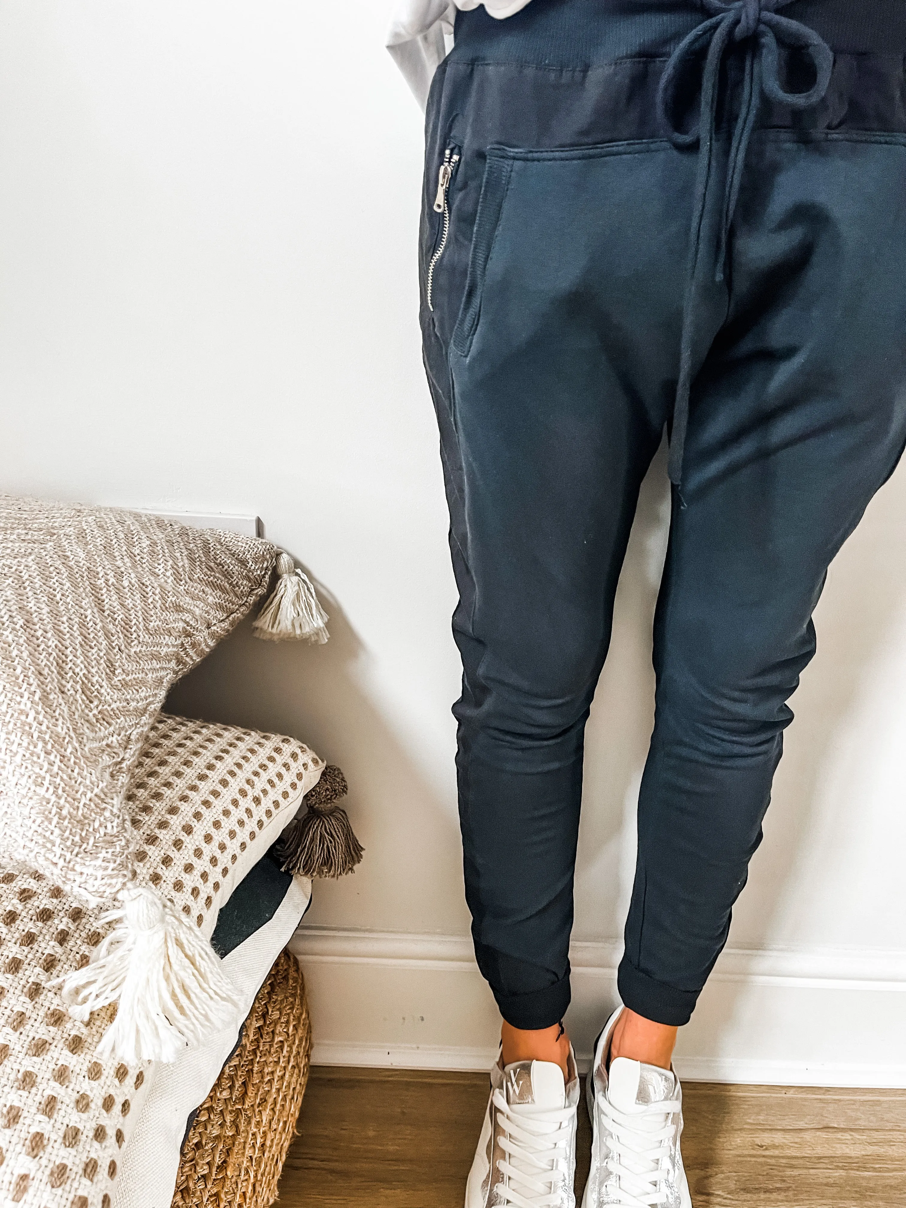 Zipper Joggers