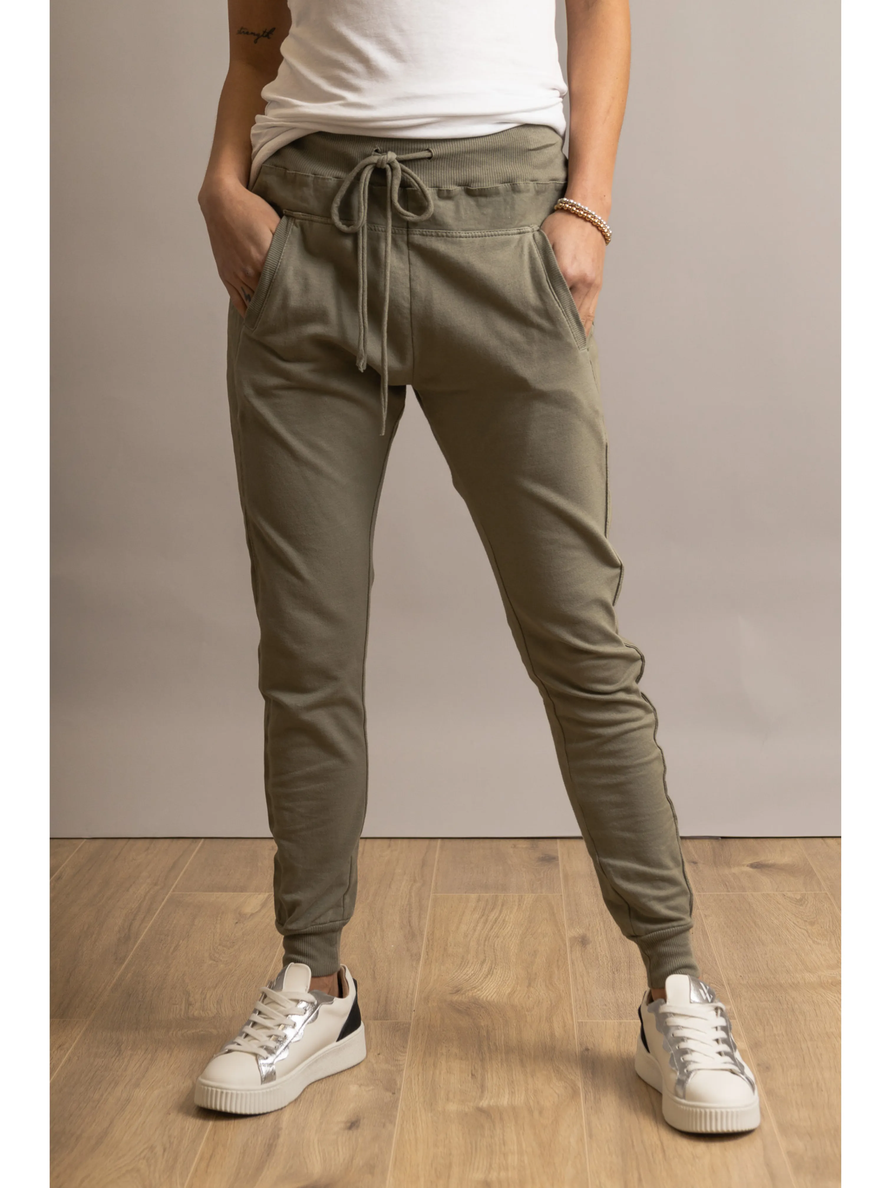 Zipper Joggers